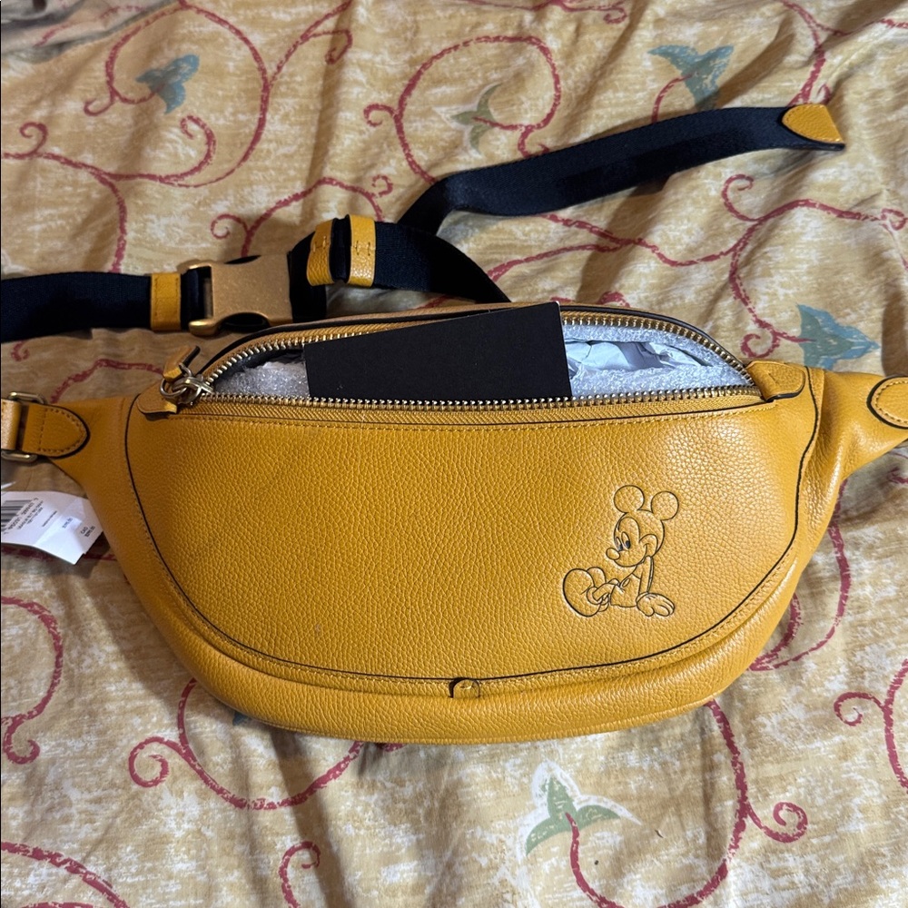 Coach Disney X Mickey Mouse Belt Bag